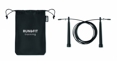 Logo trade promotional merchandise photo of: Speed jumping rope RPET pouch