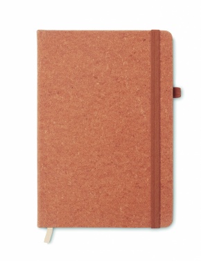 Logotrade promotional product image of: Recycled Leather A5 notebook