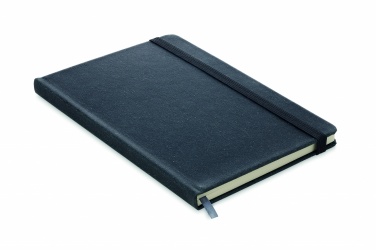 Logo trade corporate gifts image of: Recycled Leather A5 notebook