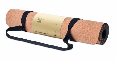 Logo trade business gift photo of: Cork yoga mat