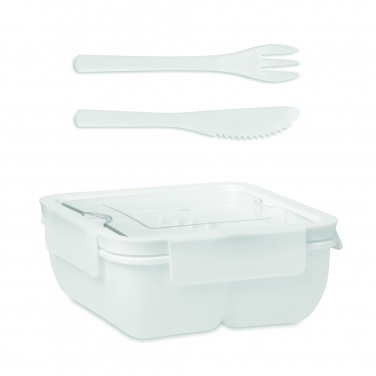 Logotrade advertising products photo of: Lunch box with cutlery 600ml