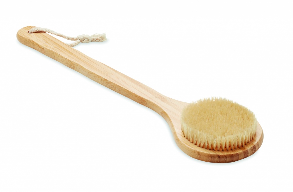 Logo trade advertising products picture of: Bamboo bath brush