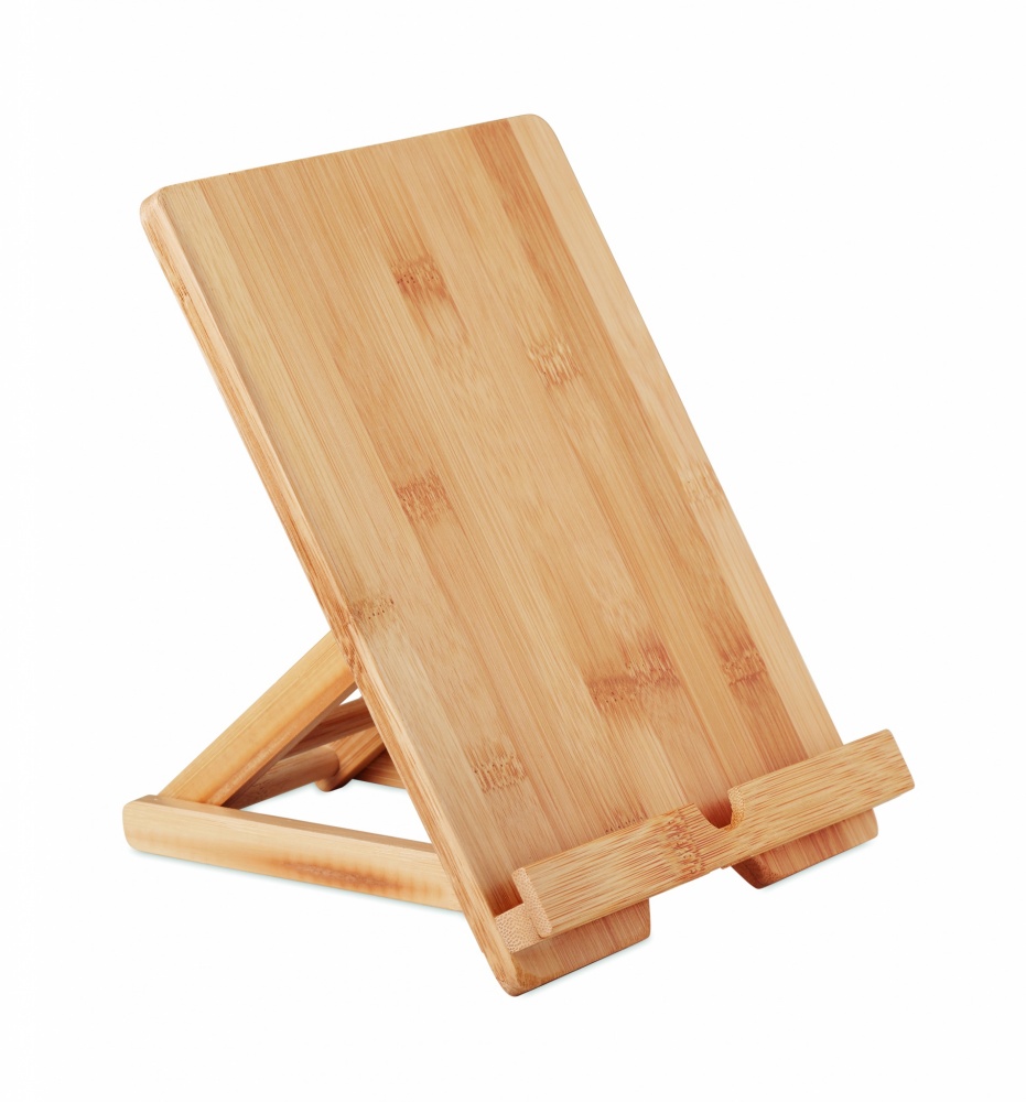 Logotrade promotional item picture of: Bamboo tablet stand