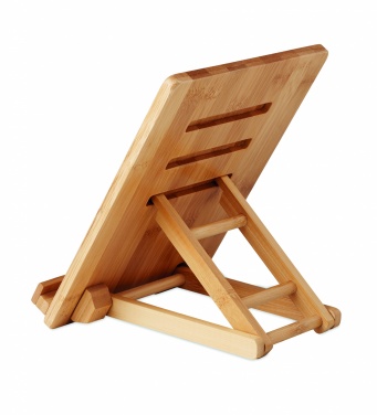 Logo trade corporate gifts picture of: Bamboo tablet stand