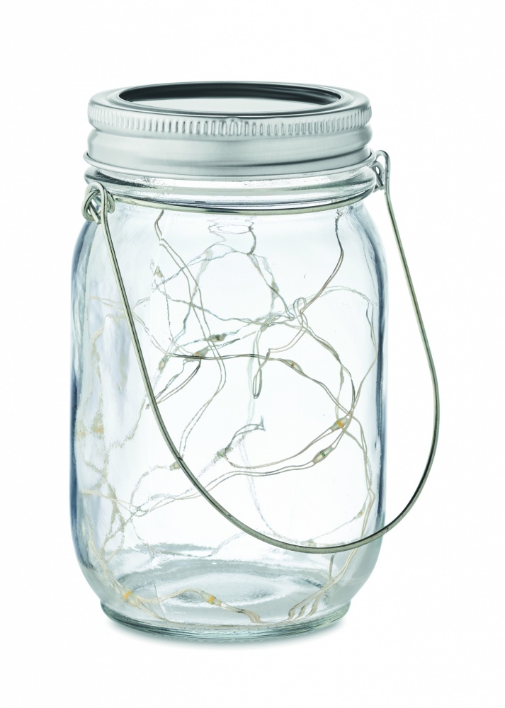 Logotrade advertising product picture of: Solar mason jar outdoor lamp