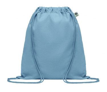 Logotrade advertising product picture of: Organic cotton drawstring bag