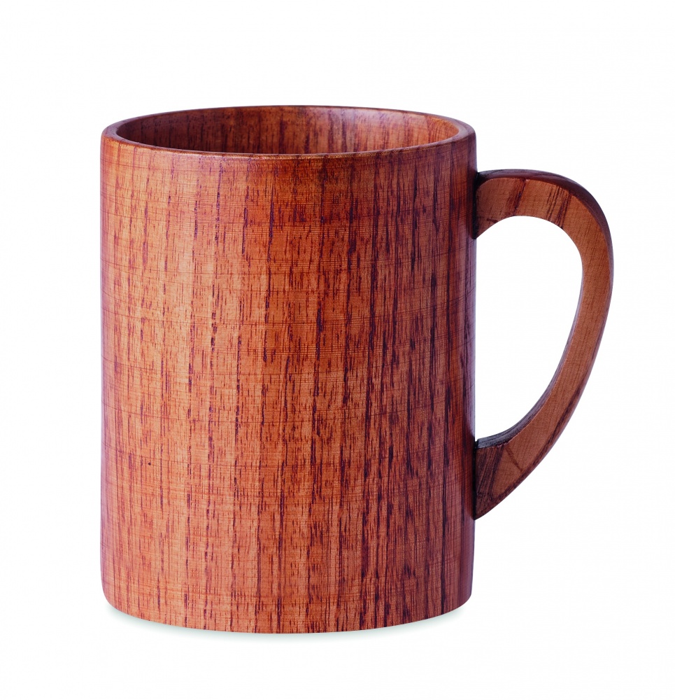 Logotrade advertising product image of: Oak wooden mug 280 ml