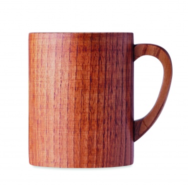 Logotrade corporate gift picture of: Oak wooden mug 280 ml