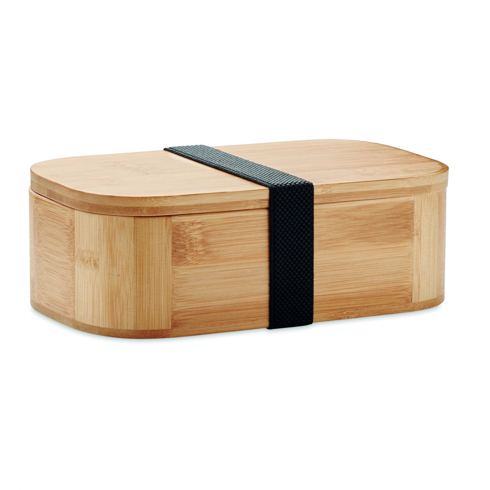 Logo trade business gifts image of: Bamboo lunch box 1000ml LADEN LARGE