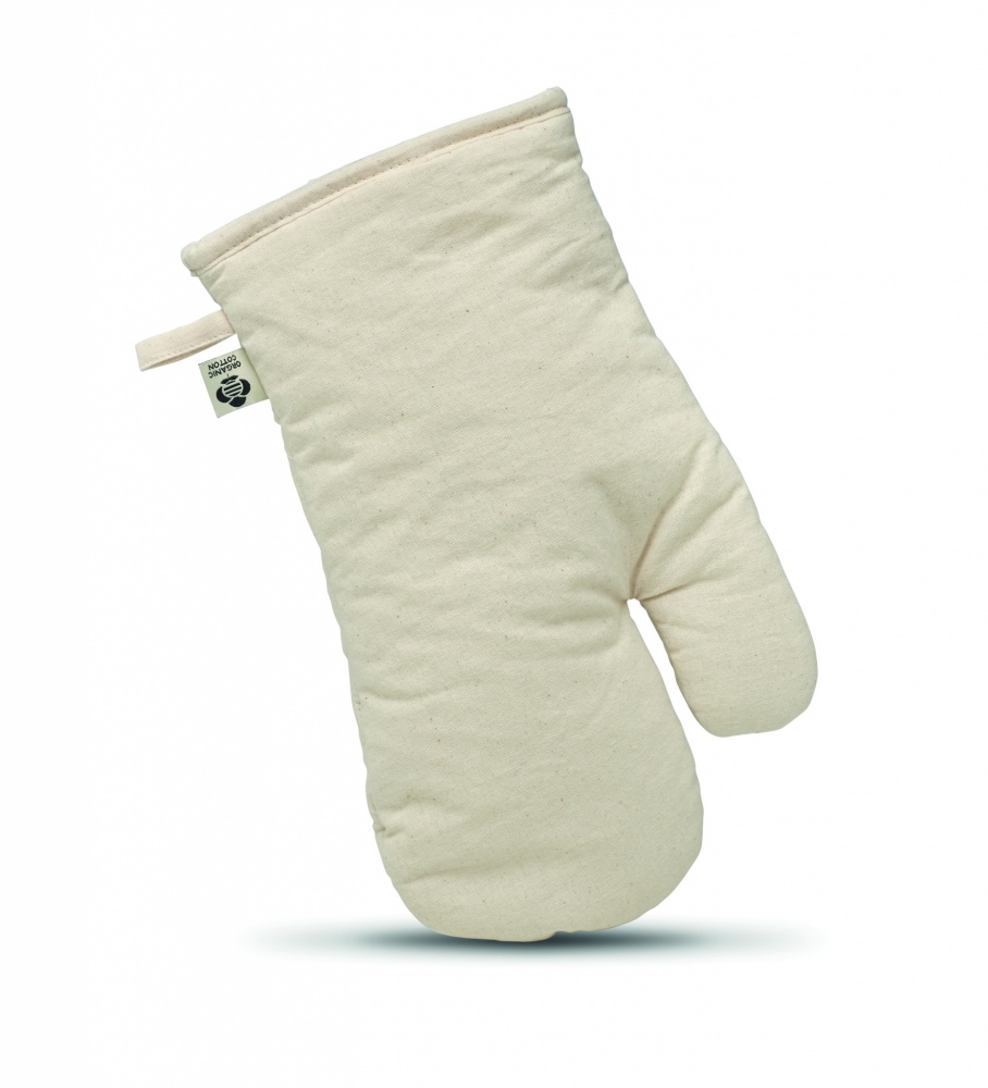 Logo trade advertising product photo of: Organic cotton oven glove