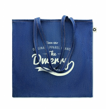 Logotrade promotional merchandise image of: Recycled denim shopping bag