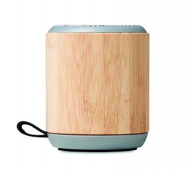 Logo trade promotional products picture of: 5.3 wireless bamboo speaker