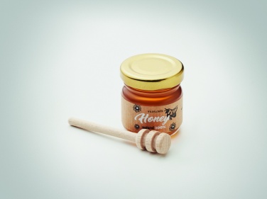 Logo trade promotional merchandise picture of: Wildflower honey jar set 50gr