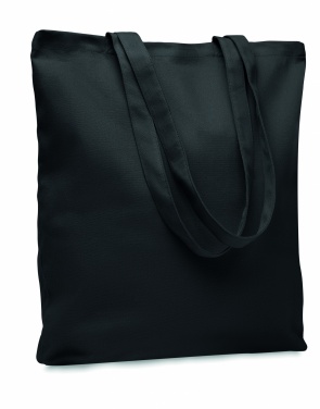 Logo trade promotional merchandise image of: 270 gr/m² Canvas shopping bag