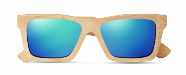 Logo trade promotional giveaway photo of: Sunglasses and case in bamboo