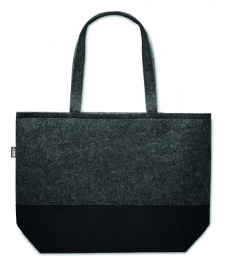 Logo trade promotional giveaway photo of: RPET felt shopping bag