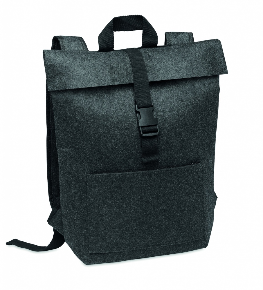 Logotrade promotional giveaway image of: RPET felt backpack