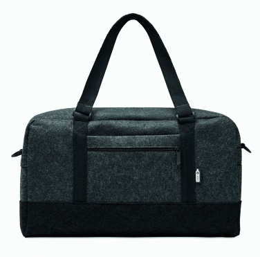 Logo trade corporate gift photo of: RPET felt weekend bag