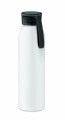 Recycled aluminum bottle, White/Black