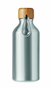 Logo trade promotional giveaways image of: Aluminium bottle 400 ml