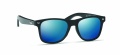 Sunglasses with bamboo arms, Blue