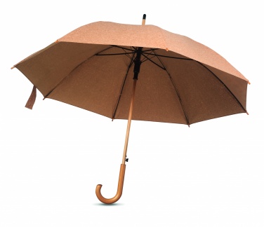 Logo trade promotional items image of: 25 inch cork umbrella