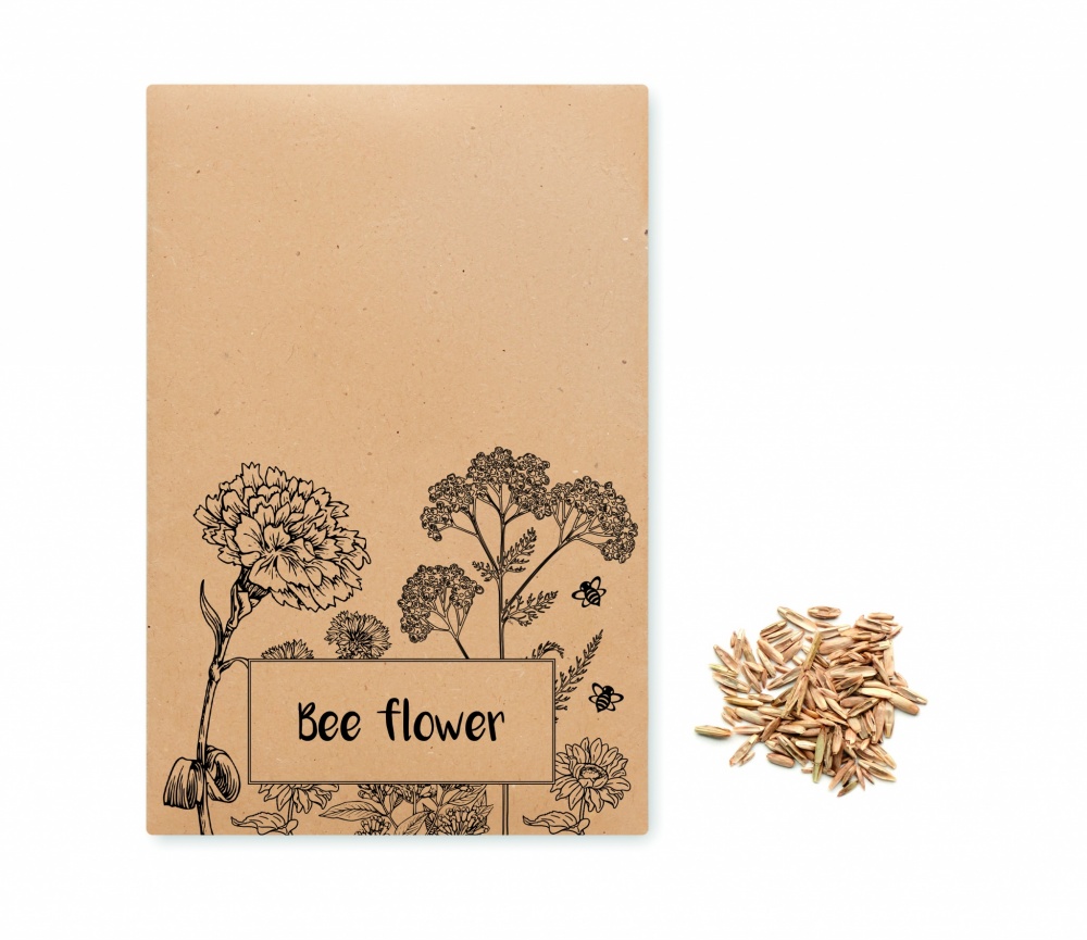 Logo trade advertising products picture of: Flowers mix seeds in envelope