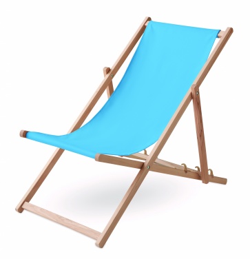 Logotrade promotional merchandise image of: Beach chair in wood