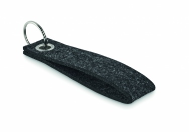 Logo trade promotional giveaway photo of: RPET felt key ring