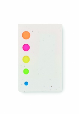 Logo trade promotional products picture of: Seed paper page markers pad