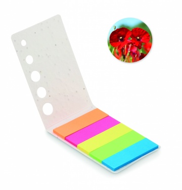 Logotrade advertising product image of: Seed paper page markers pad