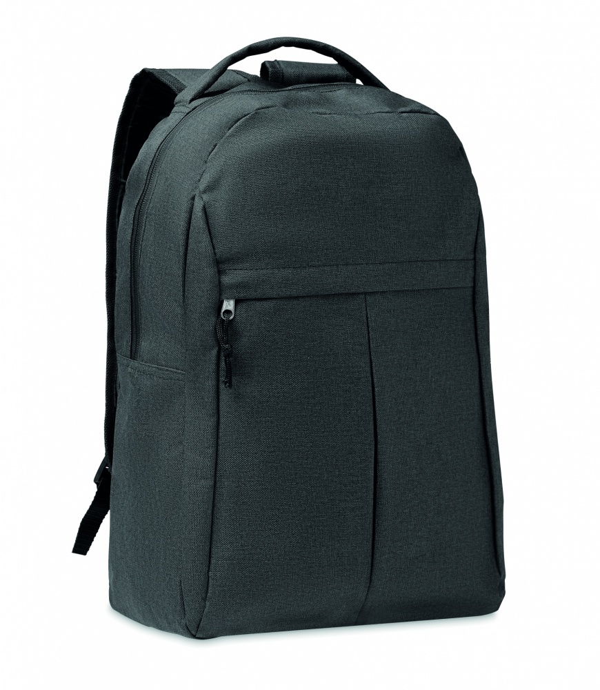 Logo trade promotional merchandise image of: 600D RPET 2 tone backpack