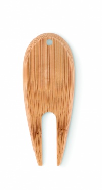 Logo trade promotional items image of: Bamboo golf divot tool