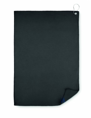 Logotrade corporate gift picture of: RPET golf towel with hook clip