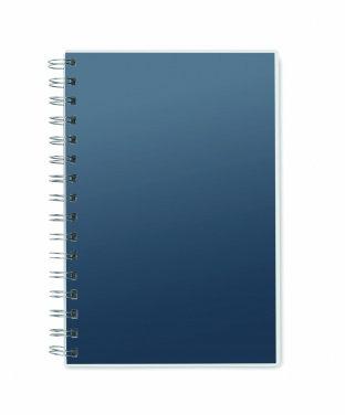 Logo trade promotional products image of: A5 RPET notebook recycled lined