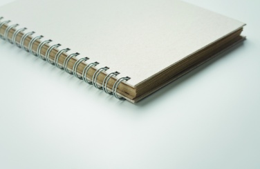 Logo trade promotional items picture of: A5 grass notebook 80 lined