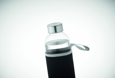 Logotrade promotional merchandise image of: Glass bottle in pouch 750ml