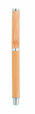 Logotrade advertising products photo of: Bamboo gel pen