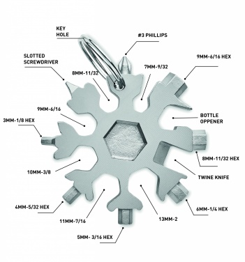 Logotrade promotional items photo of: Stainless steel multi-tool