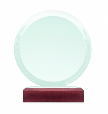 Logo trade promotional item photo of: Round award plaque