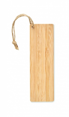 Logotrade advertising product image of: Bamboo bookmark