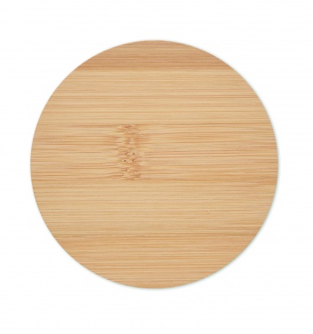 Logotrade corporate gift picture of: Bamboo round coaster