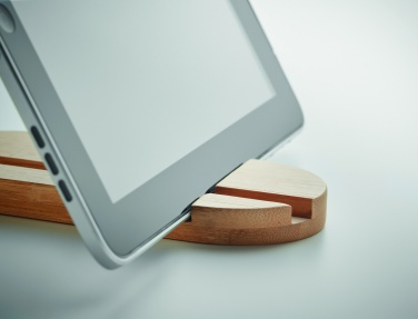 Logotrade corporate gift picture of: Bamboo tablet/smartphone stand