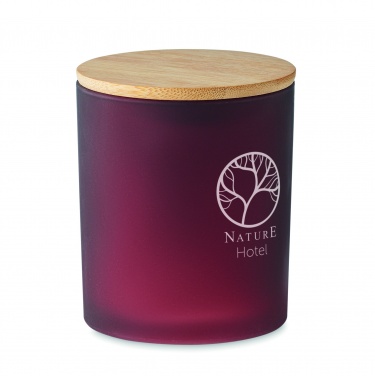 Logo trade promotional gifts picture of: Plant based wax candle 280 gr