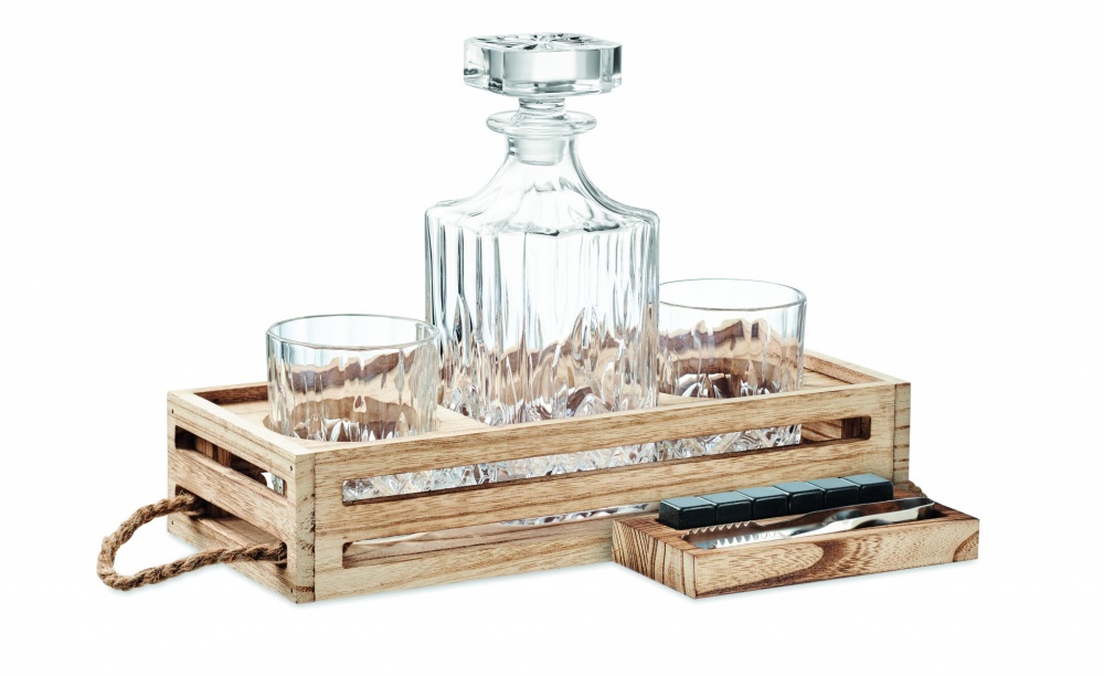 Logo trade promotional items picture of: Luxury whisky set