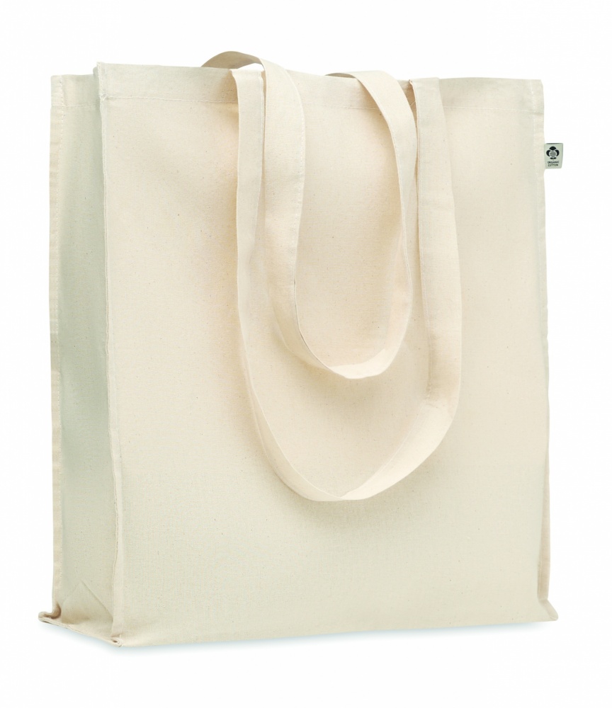 Logotrade corporate gift picture of: Organic cotton shopping bag