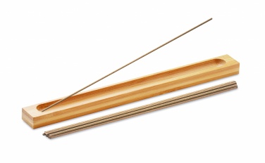 Logo trade corporate gifts image of: Incense set in bamboo