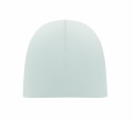 Unisex beanie in cotton, White