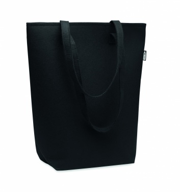 Logo trade promotional products image of: RPET felt event/shopping bag