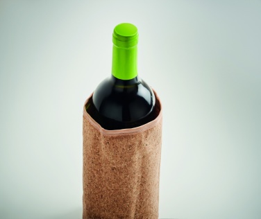 Logo trade advertising products image of: Soft wine cooler in cork wrap